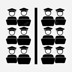 学生考试小组学习图标高清素材 团队合作 学生 小组学习 工作 考试 icon 标识 标志 UI图标 设计图片 免费下载 页面网页 平面电商 创意素材