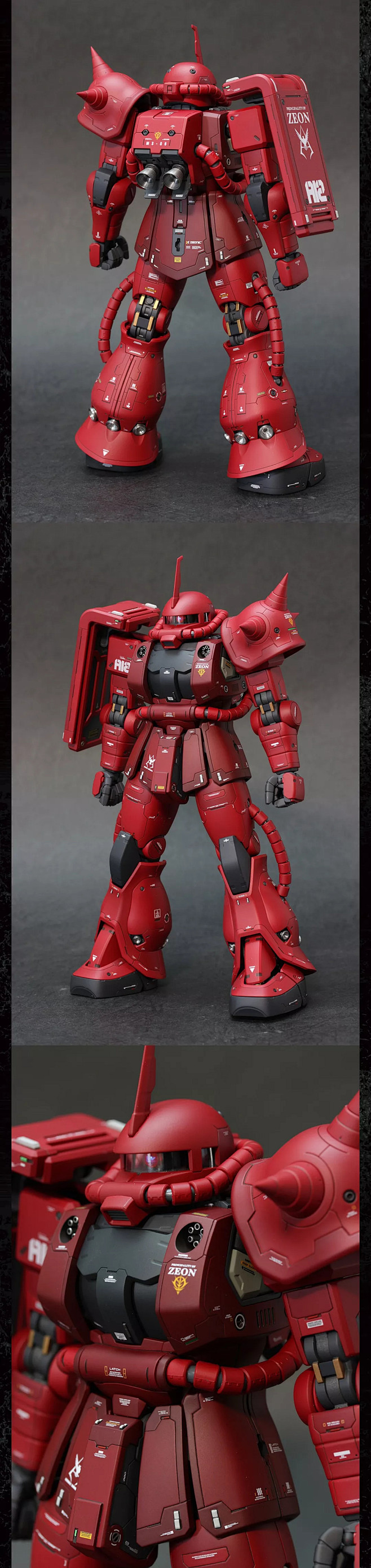 三倍速的浪漫夏亚专用扎古之赤色彗星verorigin