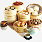 广式早茶美食合集png免抠素材_新图网ixintu.com