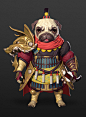 da-z-pug-warrior02.jpg (1920×2619)