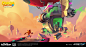 Crash Bandicoot 4 - The Crate Escape concepts, Airborn Studios : Greetings, ArtStationeers! At long last, our Crash Bandicoot 4 portfolio flow is slowly coming to an end. Here's our penultimate update: our environment concept and 3D work on The Crate Esca