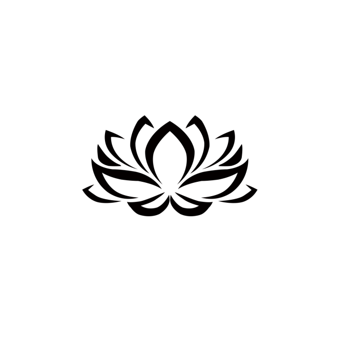 莲花图标矢量图