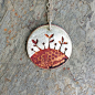 Sterling Silver Necklace with Copper. Pierced Jewelry. For Charity. by coldfeetjewelry on Etsy https://www.etsy.com/listing/241580407/sterling-silver-necklace-with-copper