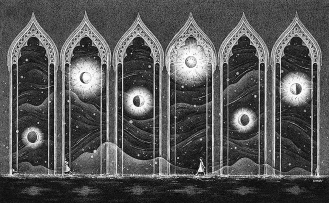 artwork black and wh...