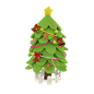 圣诞节装饰素材免扣圣诞树礼物PNG透明