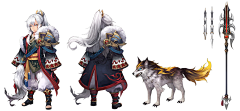 王各与丫头采集到q版
