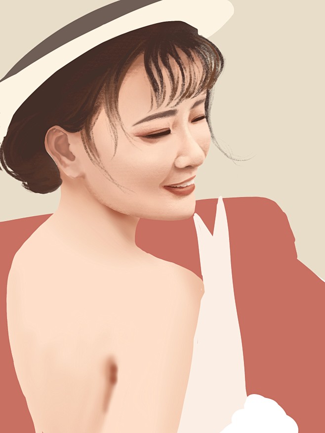 立绘美少女过程