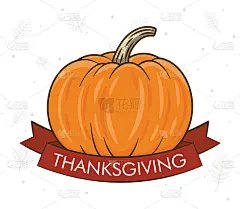 用南瓜丝带写的感恩节祝词快乐