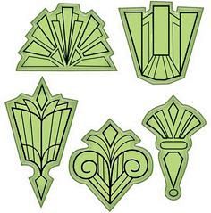 art deco … More