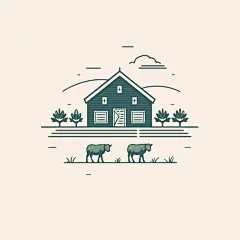 房子素材图AI图元素