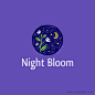 Night Bloom国外Logo设计欣赏