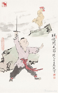 酷客中国采集到国画