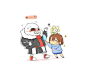 2016-03-11-817350.jpeg (451×398)#传说之下 Undertale# #Frisk# #Sans# #Flowey#