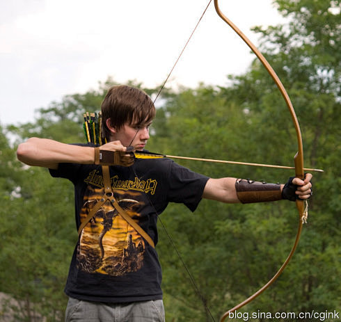 23:28:35弓箭手姿势大全_cgink真人动作参考抱风的少年同采自blog