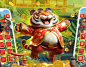Fortune shadow tiger gambling design