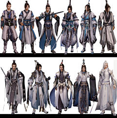 Yaba采集到古装角色参考
