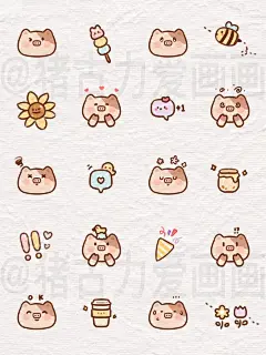 简笔画｜一分钟学会超萌表情包贴纸第三弹 - 小红书