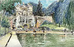 张唐景观 张东手绘 张唐手绘 ©Z+T STUDIO