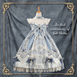 FullSet定金预约【雾岛之云】重工花嫁款 Lolita JSK 玻利查理-淘宝网