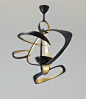 Ceiling Lamp | Herve Van der Straeten | Mid Century: 