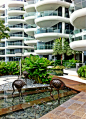 新加坡高档公寓居住区景观,景观前线inla.com.cn 景观设计门户