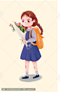 【PS源文件】那花的小女孩