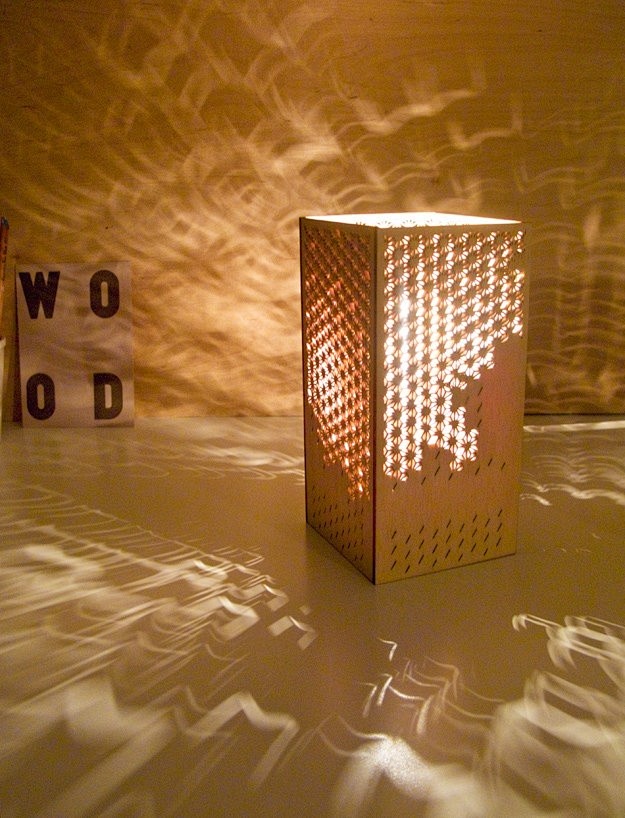 Laser cut Lamp -  Ja...