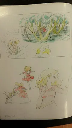宫崎骏手稿原画珍藏集_手绘吧_百度贴吧