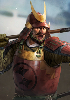 三国志霸道日本武将立绘-花瓣网|陪你做生活的设计师 | 1