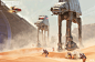 ArtStation - Jakku Key Art for the 2015 Star Wars Battlefront game. (2015), Anton Grandert