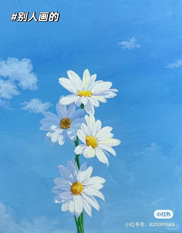 丙烯画 - 小红书搜索
