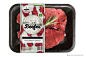 上海包装设计公司欣赏：俄罗斯Beefer冷鲜肉生鲜牛肉包装设计2