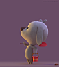 Scott : Modelling and rigging of a cute character intended to be used on gift cards
