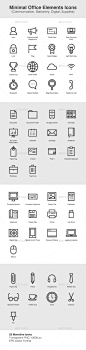 最小的办公室元素图标——业务图标Minimal Office Elements Icons - Business Icons奖徽章,浏览器窗口、业务、计算器、现金货币堆栈,经典,云计算,计算机键盘,电脑显示器,信用卡、数字磁盘,元素,软盘,几何,图标,笔记本电脑、灯泡的想法,锁,放大镜,极简主义单一险种,办公室,象形图,简单,言语泡沫,秒表,电话,奖杯,用户,wi fi award badge, browser window, business, calculator, cash currency sta
