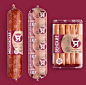 Sausage packaging design