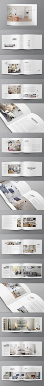 Minimal Interior Design Brochure on Behance: 