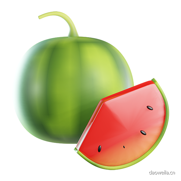 Watermelon - @到位啦UI素...