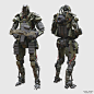 Amak Robot Soldier, Michael Weisheim Beresin : Amak Robot Soldier character.