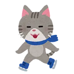 滑冰的 滑旱冰的 小熊 小猪 小狗 小猫 小兔子 小动物 手绘 卡通 插画 免扣 素材 手绘 png18