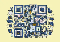QR Codes on the Behance Network