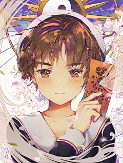 画师Dangmill创作的一组《魔卡少女樱》的插画，这画风真是太美了，人物眼中满是星辰大海。#遇见艺术# #插画# ​​​​