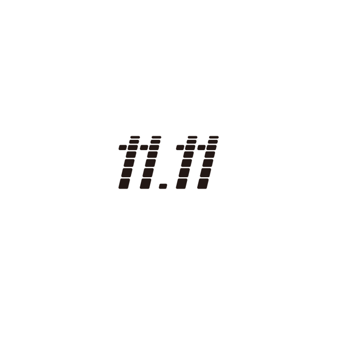 双11字体设计 双11字体 活动字体