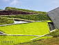 成都中江博物馆坡屋顶绿化左侧