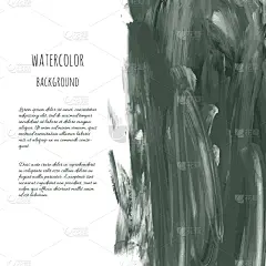 水彩画,黑色,灰色,简单,模板,肮脏的,涂料,潦草,喷溅,绘制