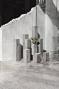 The Seoul café scene is going so fast that this designer figured out a way to go slow : For the Et Cetera café in the South Korean capital, designer Jeonghwa Seo decided to challenge the speed of the market by creating a slow space.