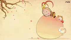 #小破孩##壁纸##春节##猴年##节日##祝福