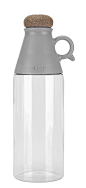 Amazon.com : Ello Sloan BPA-Free Tritan Water Bottle with Stopper Lid, Grey, 24 oz. : Sports & Outdoors