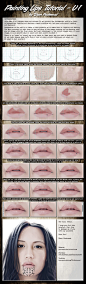 Lips Tutorial V3 : This is a step by step tutorial on painting realistic lips. Although this is digital painting, the same principals apply to traditional painting. Speed Painting video: youtu.be/LNa-tpjVwwI Full pai...