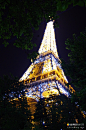午夜十二点，灰姑娘眼中的巴黎铁塔