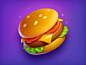 Burger by NestStrix Art for NestStrix Studio on Dribbble